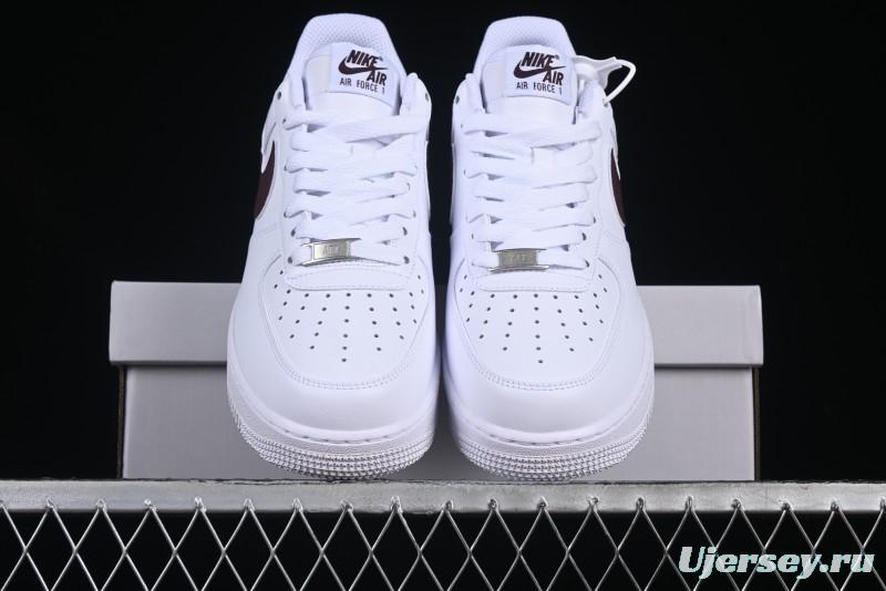 Nike Air Force 1 '07 Low Casual Sneakers with Full-Length Air Cushion - FJ4146-112
