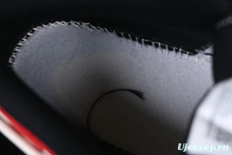 Nike Air Jordan 1 Low Stussy Collaboration - Black Red Custom High-End Retro Basketball Shoes - SJ9950-048