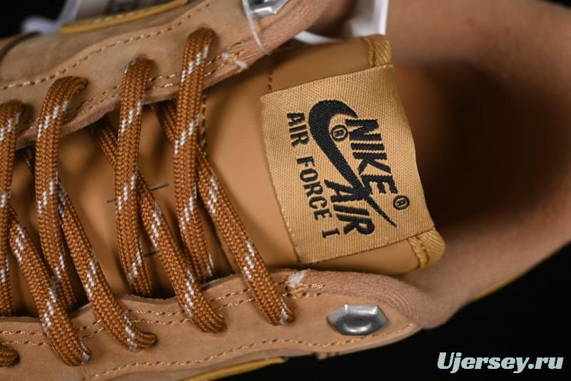 Nike Air Force 1 '07 WB Low-Top Sneakers with Full-Length Hexagonal Air Cushion - CJ9179-200