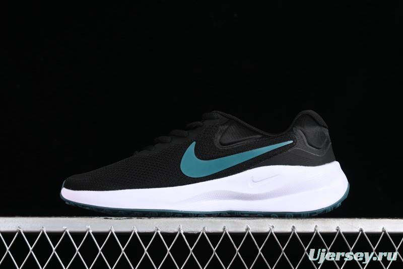 Nike Revolution 7 Wide Running Shoes with Breathable Mesh and Durable Cushioning - FB2207-004