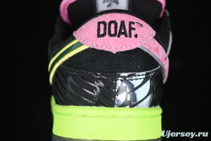 Nike Dunk Low "What The Ducks" Oregon Ducks Football Team Low-Top Casual Sneakers - HV1454-001