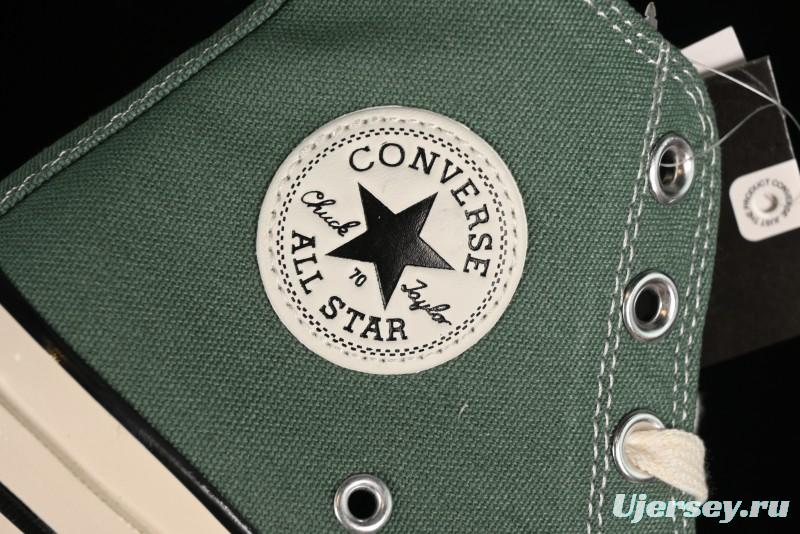 Converse Chuck 1970s High Top Casual Canvas Sneakers in Pine Green - A06521C