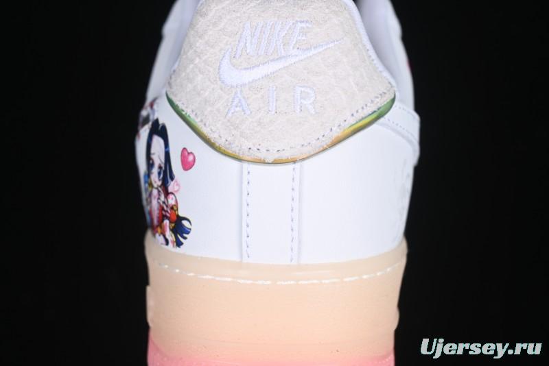 Nike Air Force 1 '07 Low Empress Snake Princess One Piece Boa Hancock Casual Sneakers - FZ5741-119