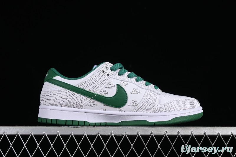 Supreme x Nike Dunk Low SB Skate Shoes with Zoom Air Cushion - XD6188-033
