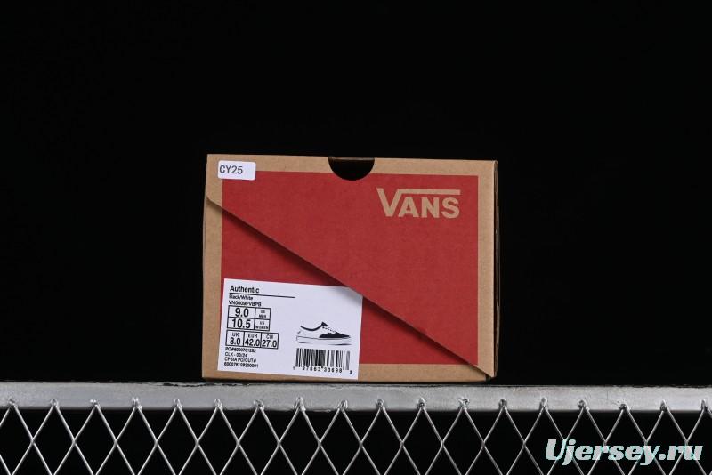 Vans Authentic Peace Dove Series Classic Canvas Patchwork Low-Top Skate Shoes - VN0009VBPB