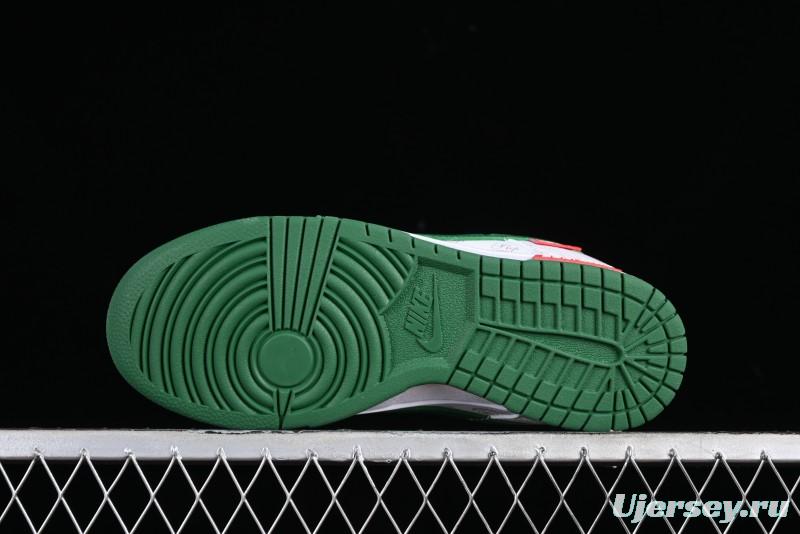 Supreme x Nike Dunk Low SB Skate Shoes with Zoom Air Cushion - XD6188-033