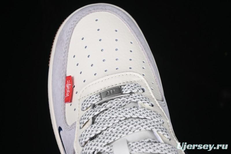 Nike Air Force 1 '07 Low Stussy Collaboration Year of the Snake Limited Edition Red Snake Low-Top Casual Sneakers - XS1958-502