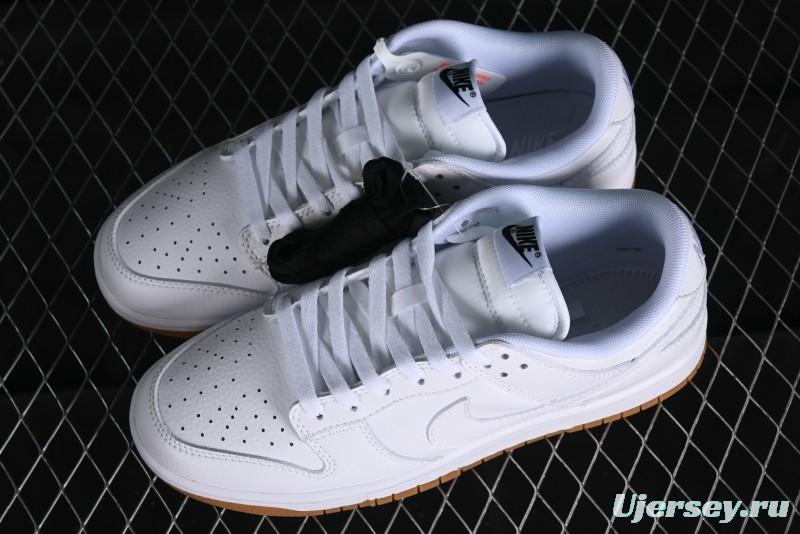 Nike SB Dunk Low Casual Skate Shoes with White and Gum Sole - 311369-100