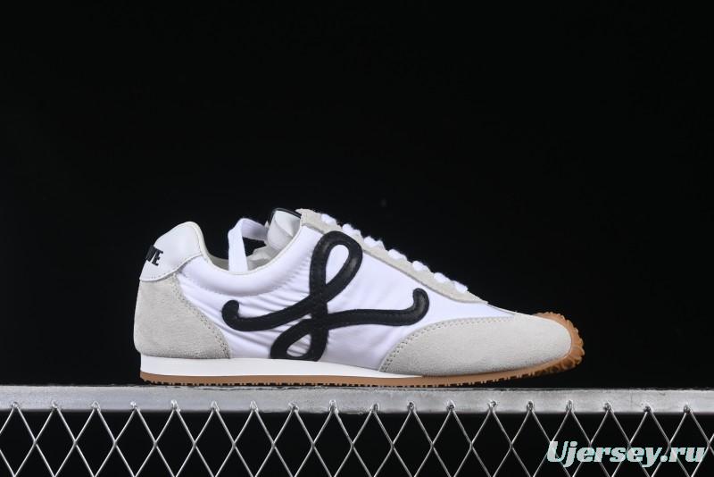 Loewe Ballet Runner 2.0 Sneakers Retro Style Low-Profile Casual Sports Shoes with Asymmetric Toe Design - Ballet Runner 2.0