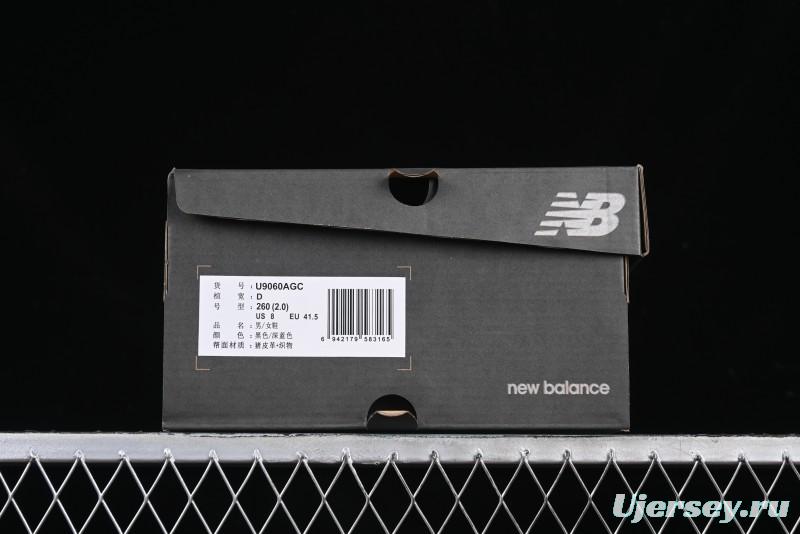 New Balance 9060 Retro Casual Running Shoes with ABZORB Cushioning Technology - U9060AGC