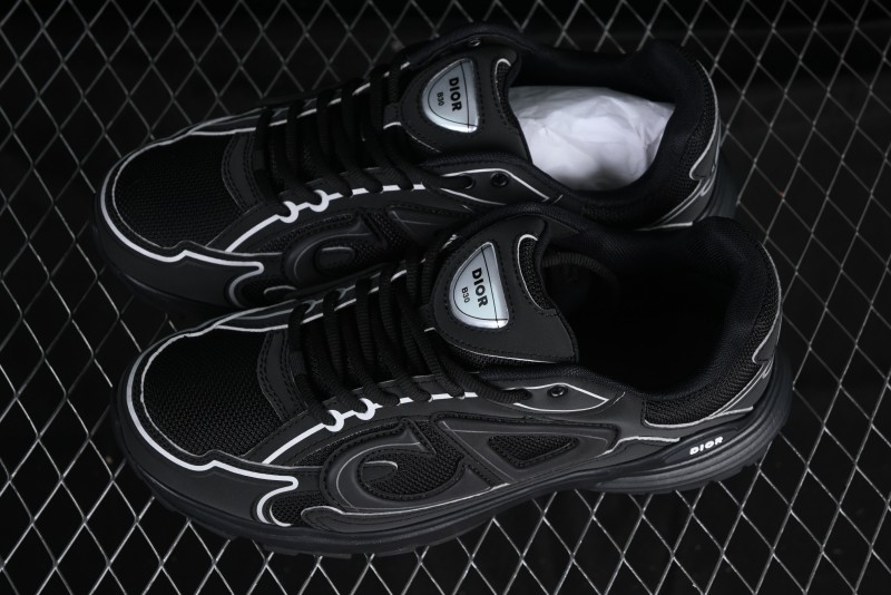 Dior B30 Sneakers with Reflective CD30 Logo - CD30