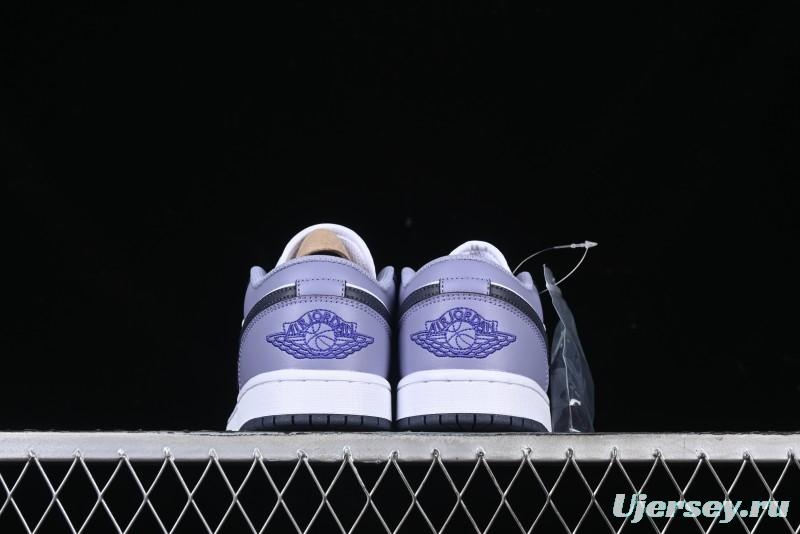 Nike Air Jordan 1 Low AJ1 Haze Purple Casual Sneakers - 553558-145