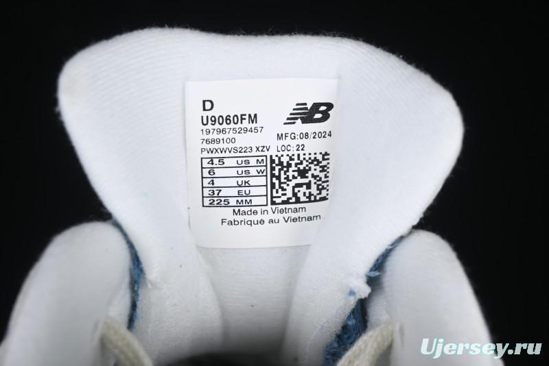 New Balance NB9060 Series Retro Casual Running Shoes with ABZORB Cushioning - U9060FM