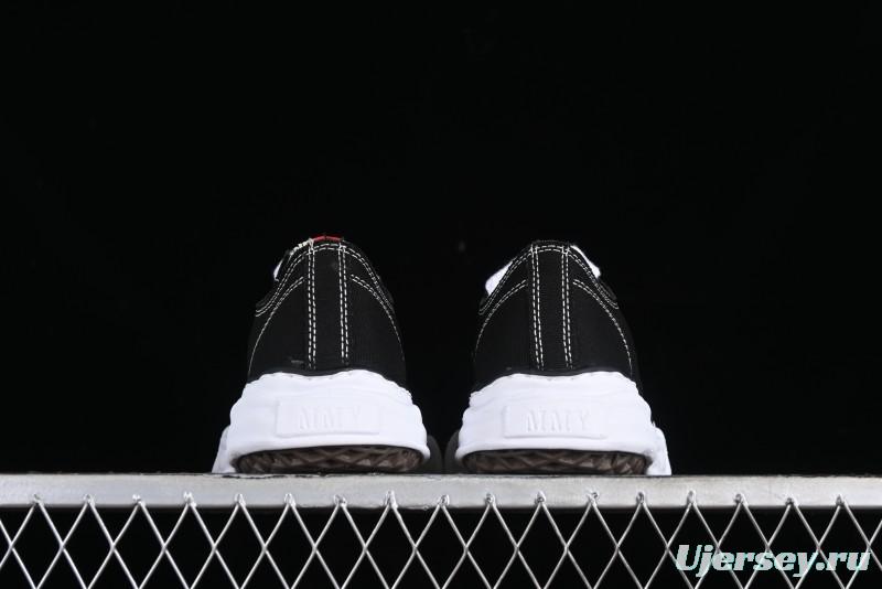 Wayne MMY Original Sole Leather Low Sneaker with Deconstructed Ice Cream Sole - W.E5