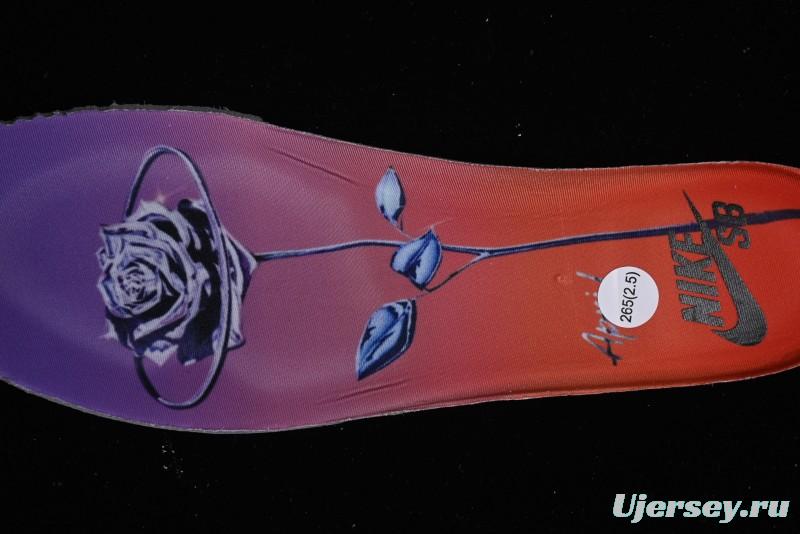 Nike April Skateboards SB Dunk Low Collaboration Frozen Rose SB Shattered Backboard Casual Skate Shoes - FD2562-400