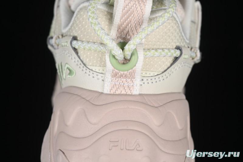 Fila Fusion Retro Mars Running Shoes with Lace-Up Design - F12W432101FAP