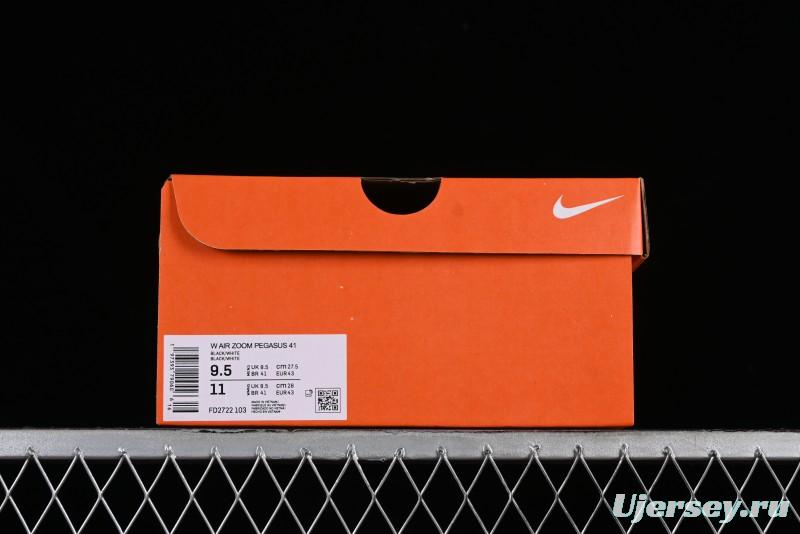 Nike Air Zoom Pegasus 41 Breathable Lightweight Running Shoes with Cushioning - FD2722-103