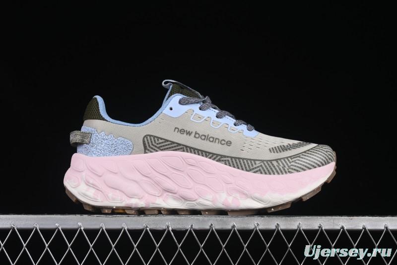 New Balance Fresh Foam X More V3TDS Low-Top Running Shoes with Durable Slip-Resistant Outsole - WTMORUG3