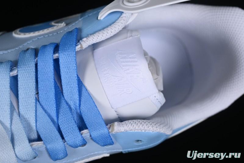 Nike Air Force 1 '07 Low Triple Color Gradient Minimalist Hand-Drawn Casual Sneakers - CW2288-951