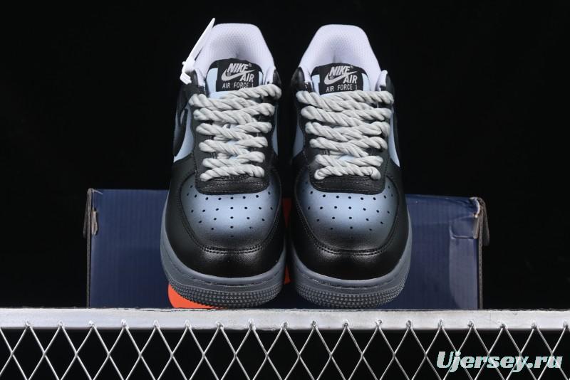 Nike Air Force 1 '07 Low Night Storm Custom Casual Sneakers for Autumn Winter - YD2425-101