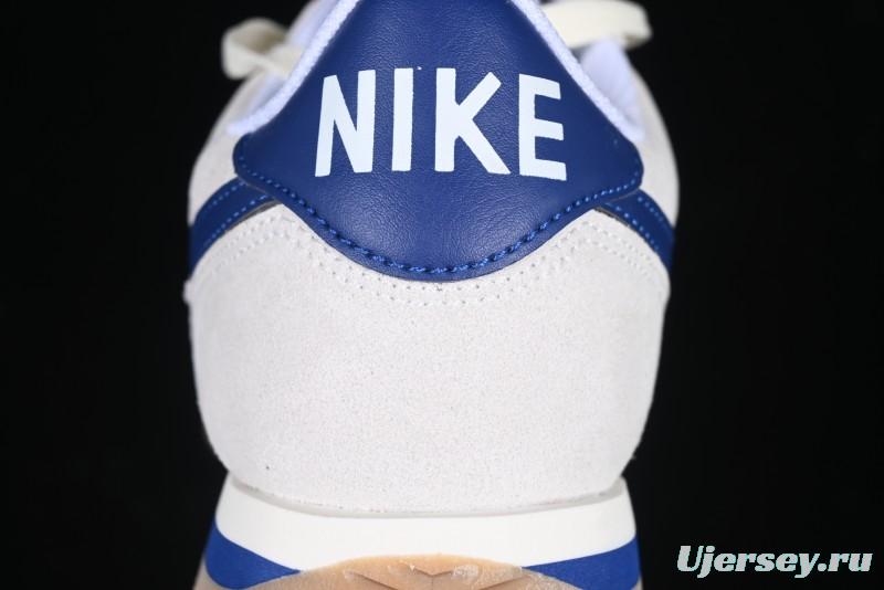 Nike Classic Cortez Leather Retro Running Shoes - FQ8108-110