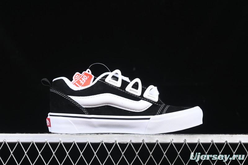 Vans Knu Skool DR Black White New Series Chunky Sneakers - VN000CZUVE9