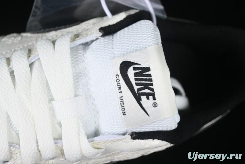 Nike Court Vision Lo 2025 Year of the Snake Theme Campus Casual Sneakers - CD5463-100