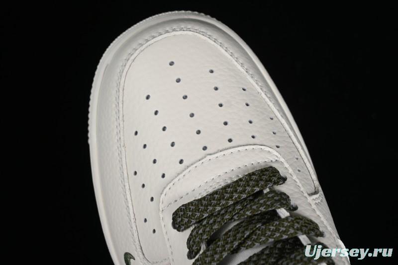 Nike Air Force 1 '07 Low Classic Military Green Mini Swoosh Starry Sky Casual Sneakers - MJ0319-022