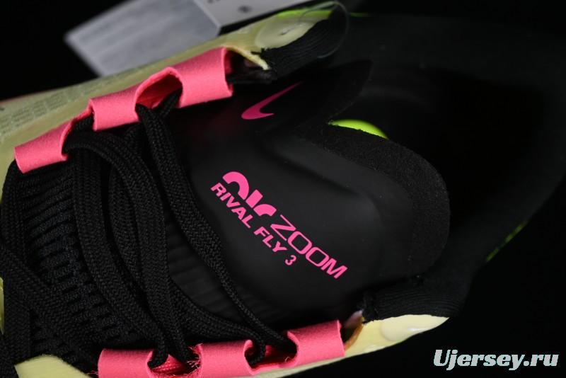 Nike Zoom Rival Fly 3 Lightweight Fabric Comfortable Cushion Non-Slip Low-Top Casual Running Shoes - CT2405-301