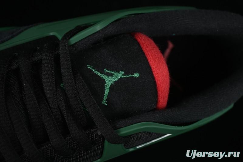 Nike Air Jordan 4 Remastered Sneakers with Textile Mesh Leather and Suede Upper - FQ7939-003