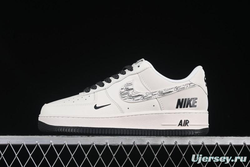 Nike Air Force 1 '07 Low Casual Sneakers with Multi-Swoosh Design - HH7518-046