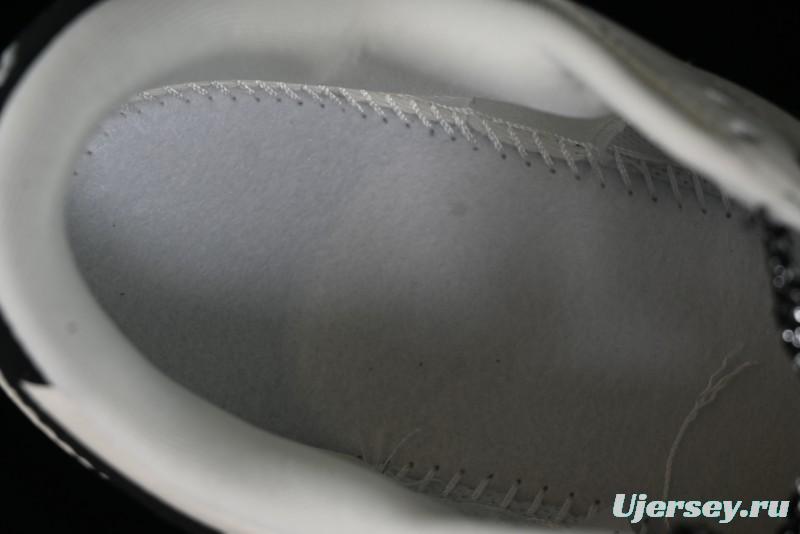 Nike SB Dunk Low Lightning Collaboration - Off White Black Colorway with Mini Swoosh Anniversary Custom Edition Low Top Casual Skate Shoes - XD1688-028