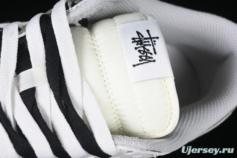 Nike SB Dunk Low Stussy Collaboration - High-End Custom Anniversary Edition Low-Top Casual Skate Shoes SF1029-402