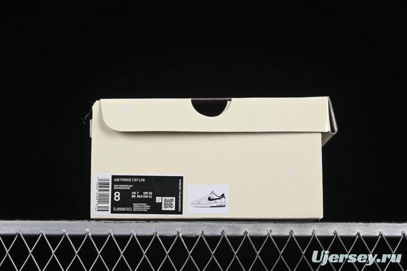 Nike Air Force 1 '07 Low Champion Collaboration Triple Swoosh Low-Top Casual Sneakers - SJ6698-021