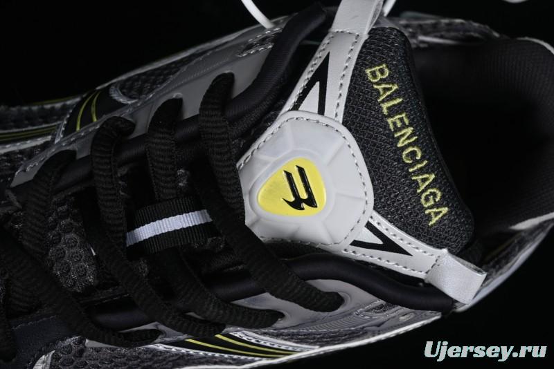 Balenciaga Runner Kith Four Color Retro Casual Sneakers - W3RMU1279