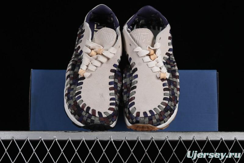 Nike Air Footscape Woven Asymmetrical Weave Slip-Resistant Low-Top Lifestyle Sneakers - FV3615-191