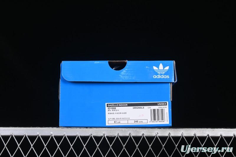 Adidas Originals Gazelle Indoor Retro Casual Anti-Slip Wear-Resistant Low-Top Sneakers - ID1008
