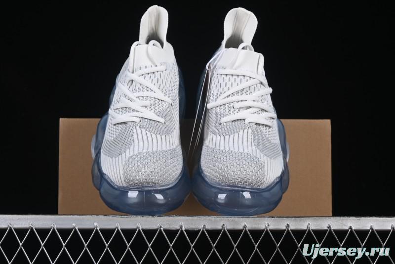 Grounds Bubble High Platform Sneakers White Gray - AJE5