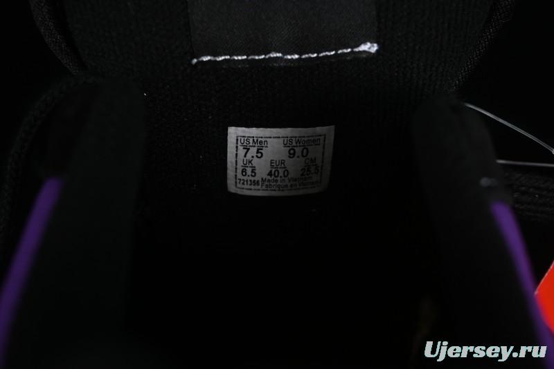 Vans Classics Knu Skool Black Purple Slip-On Shoes - VN0009QCSWE