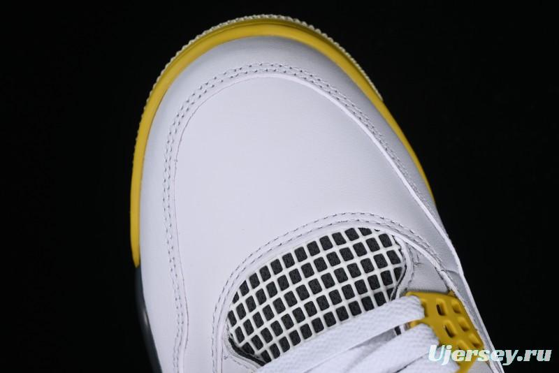 Nike Air Jordan 4 Retro Vivid Sulfur Basketball Shoes - AQ9129-101