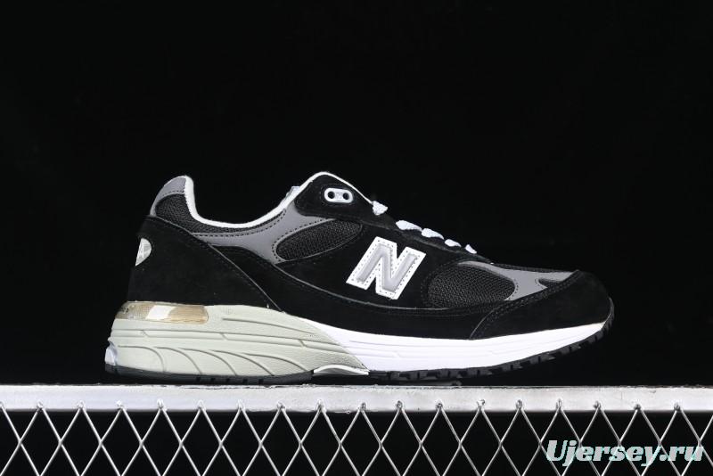 New Balance Made In USA M993 Series Classic Retro Casual Running Shoes - MR993BK