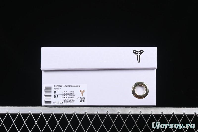 Nike Air Force 1 '07 Low Kobe Print Casual Sneakers - HV5122-001