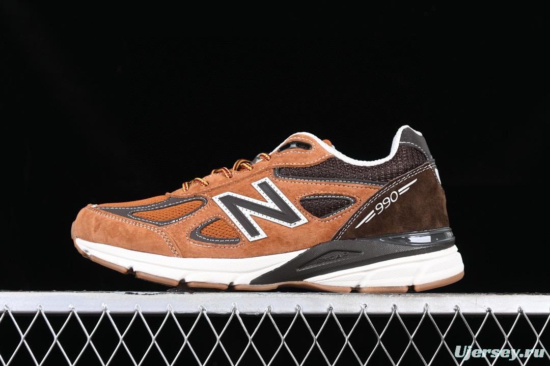 New Balance 990 Series Premium Made in USA Retro Running Shoes - M990LL4