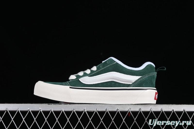 Vans Classics Knu Skool Green Platform Sneakers - VN0AUAK374