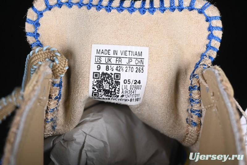 Adidas Clot x Originals Gazelle Indoor Retro Casual Slip-Resistant Wear-Resistant Low-Top Sneakers - IH3641