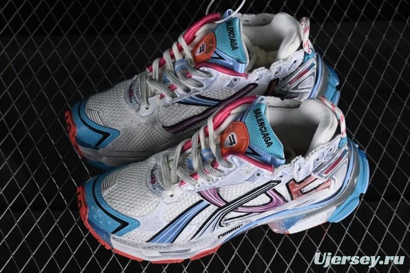 Balenciaga Runner Kith Four Color Retro Casual Shoes - W3RBW2325