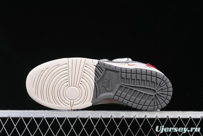 Nike SB Dunk Low Carhartt x Supreme Collaboration Anniversary Edition Customized Low-Top Casual Skate Shoes - YX5066-239