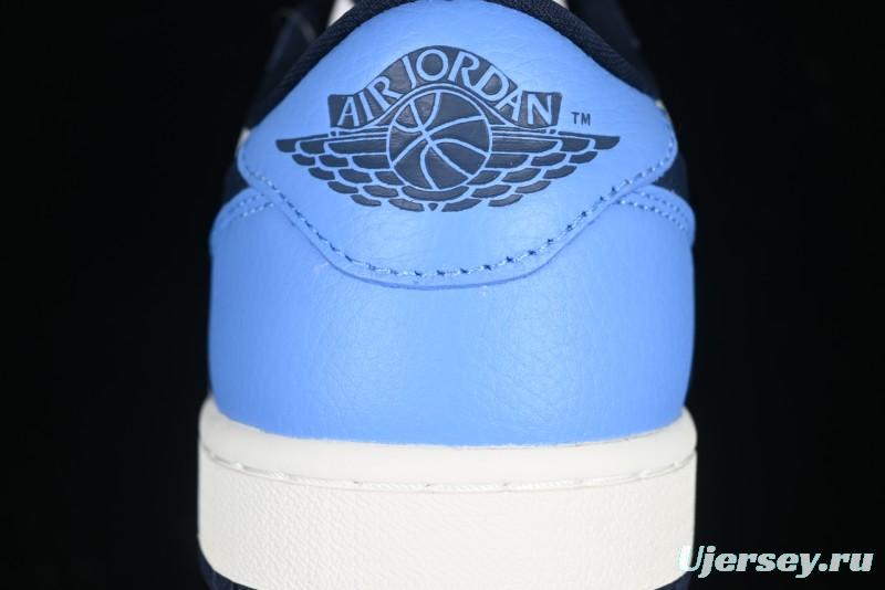 Nike Air Jordan 1 Low OG Obsidian AJ1 Low-top Lifestyle Basketball Shoes - CZ0790-400