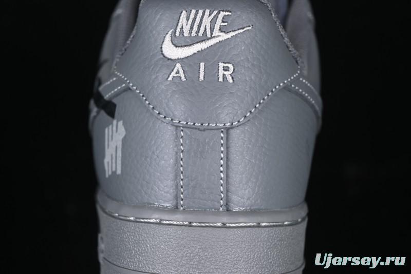 Nike Air Force 1 '07 Low Custom Graffiti Broken Swoosh Casual Sneakers - DM0970-132