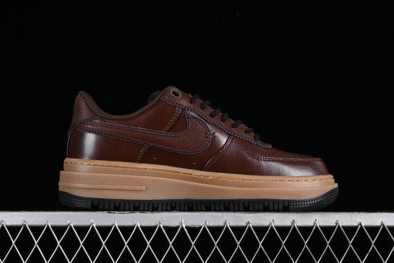 Nike Air Force 1 Low Luxe Casual Sneakers with Thick Sole and Waterproof Design - DM2451-200